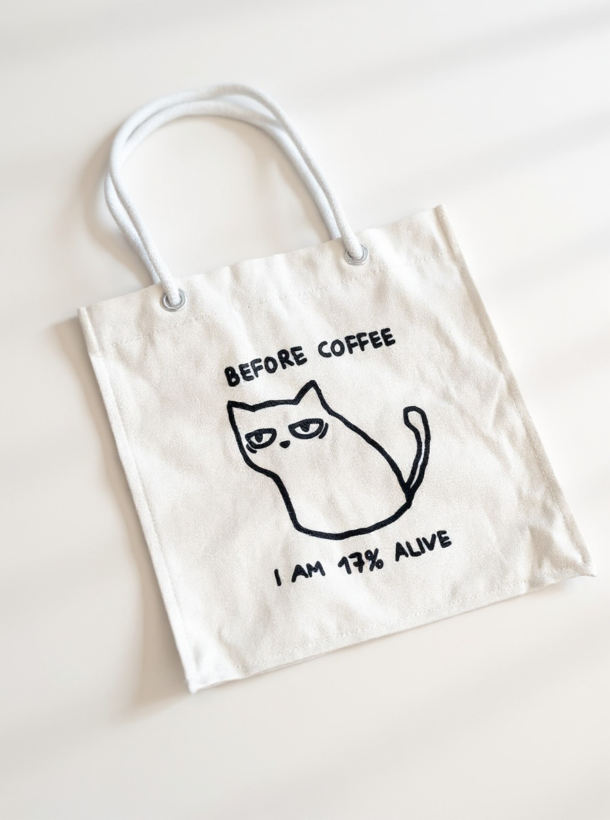 Funny tote bag