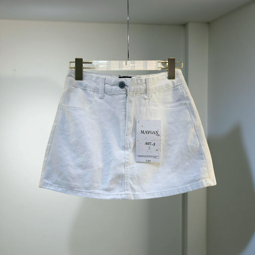 Denim skirt