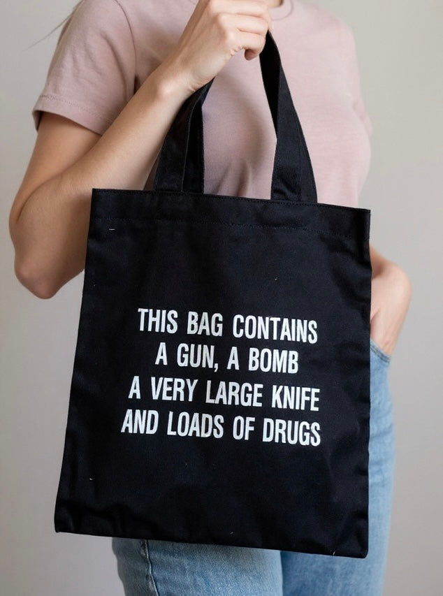 Funny tote bag
