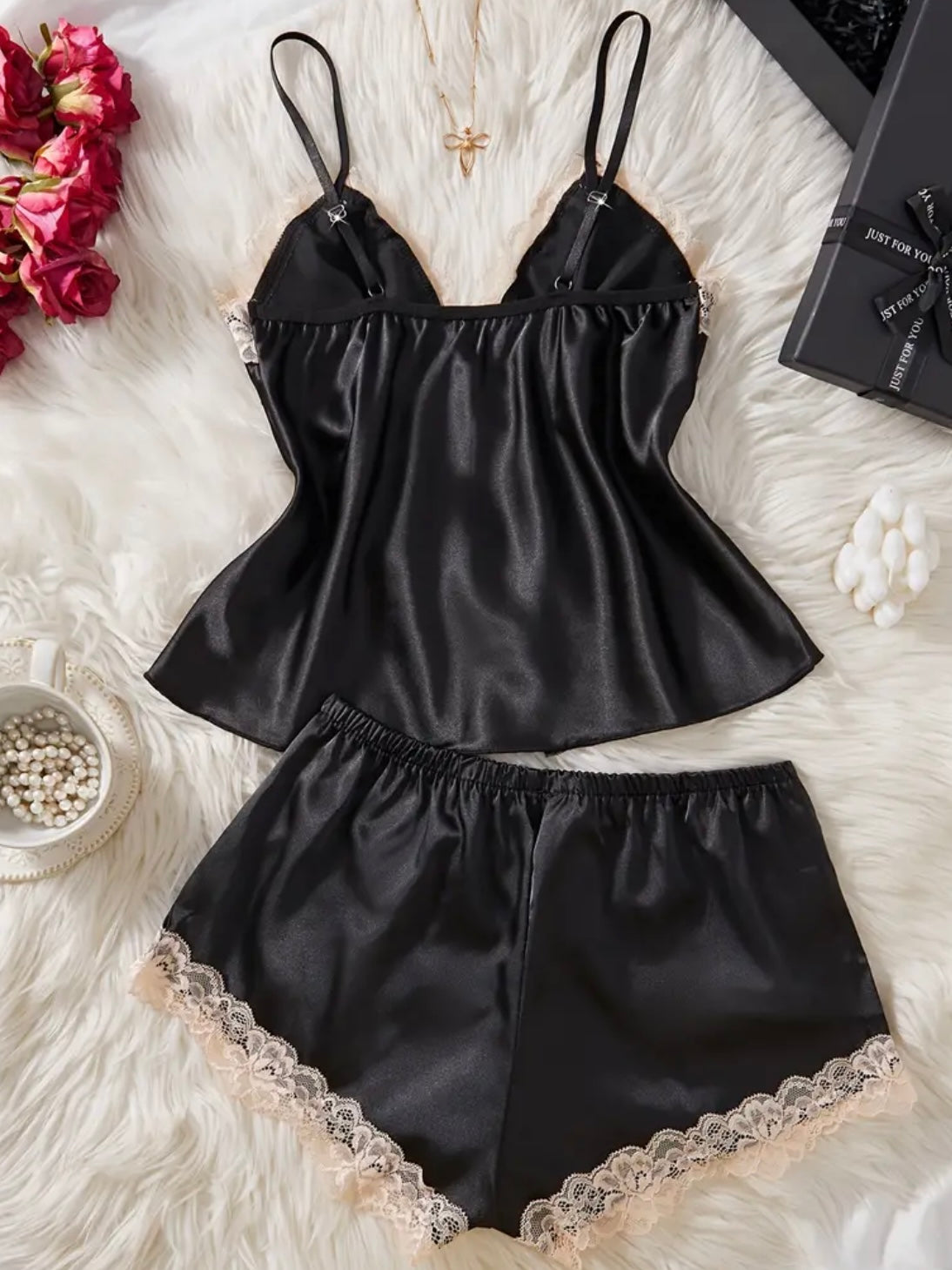Satin sleepwear set
