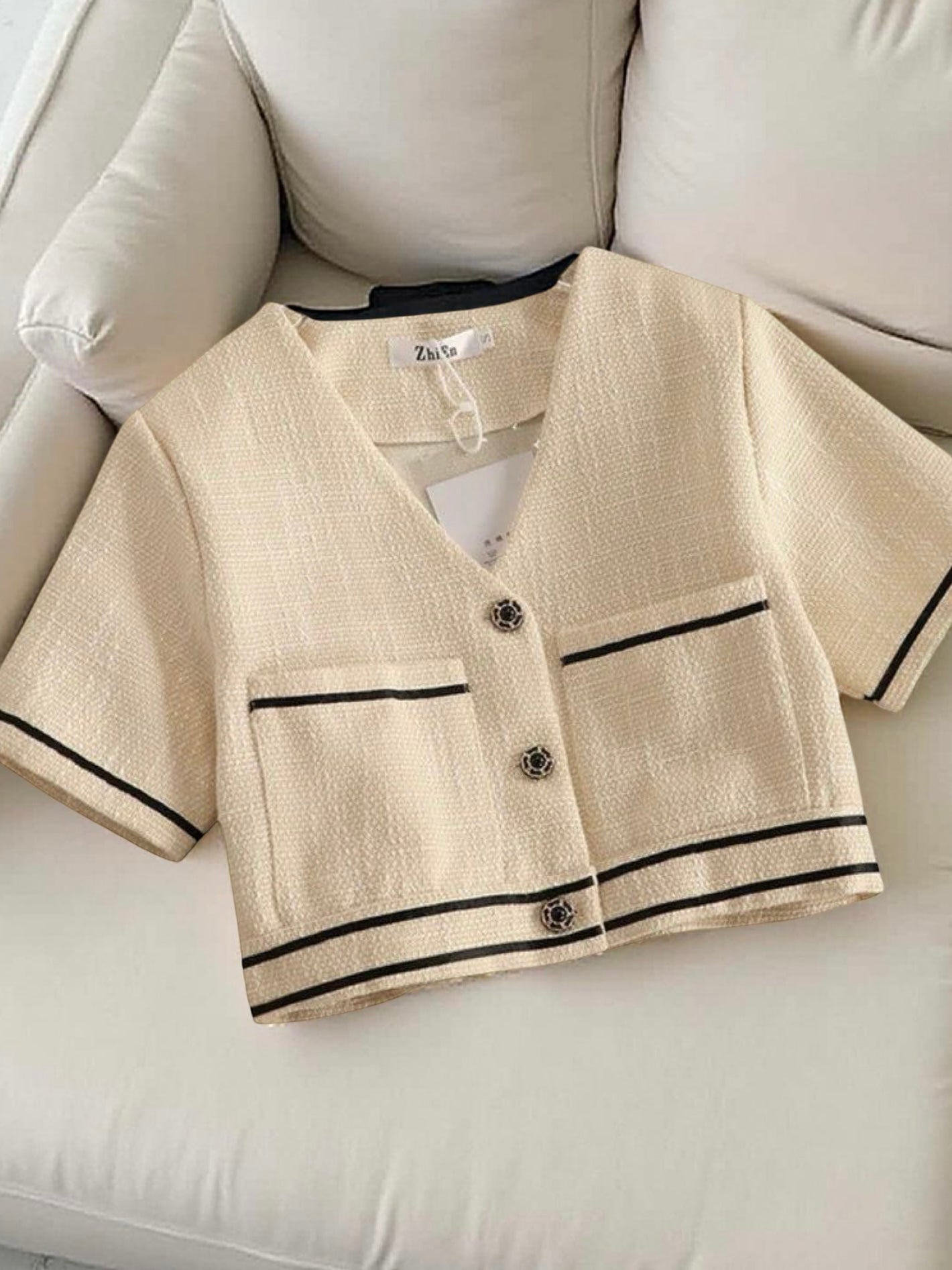 Tweed top