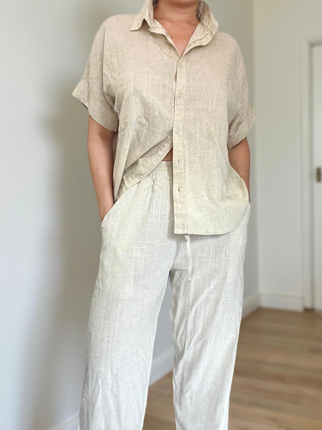 Linen Shirt and pants set