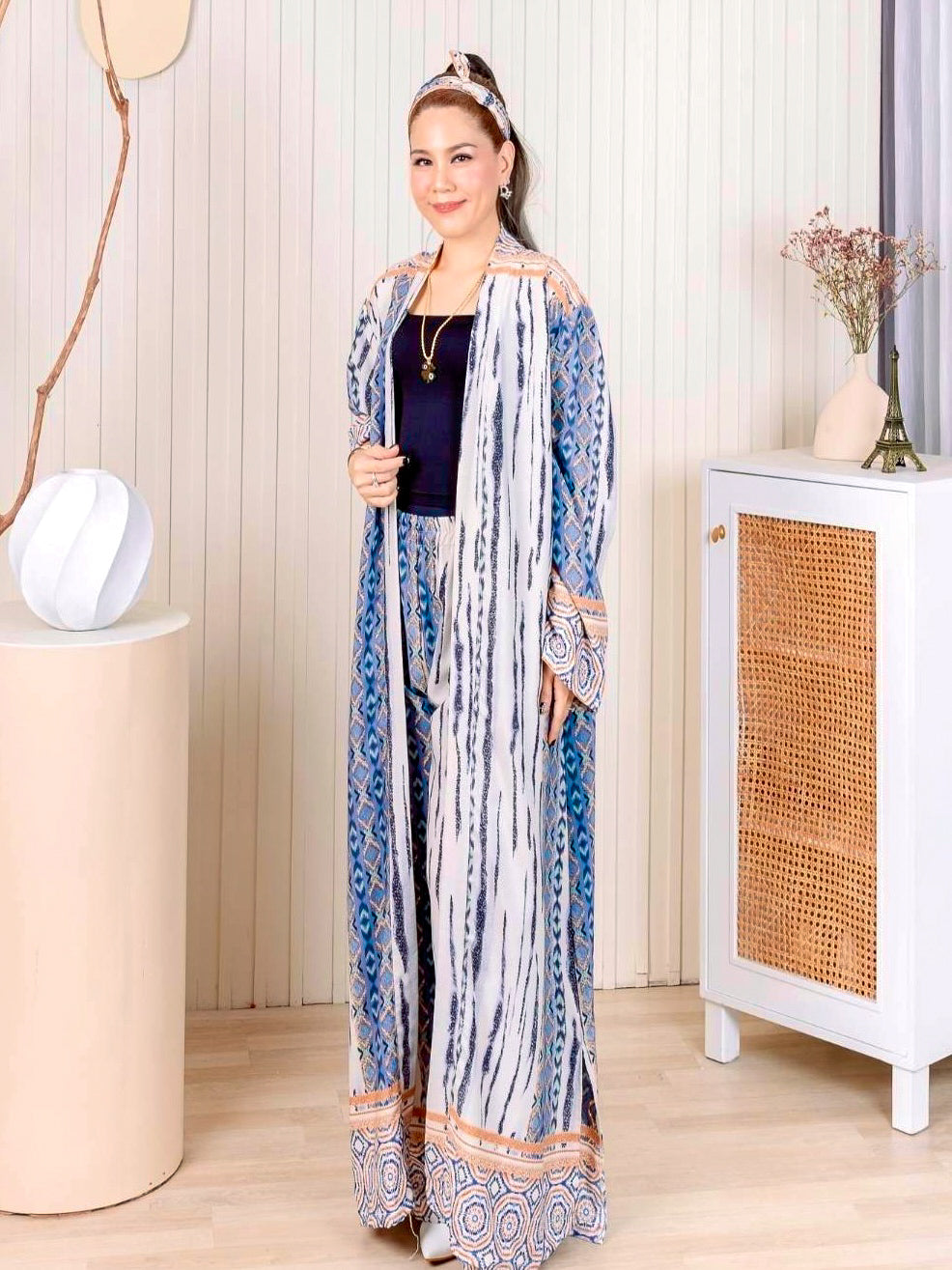 Kimono & pants set