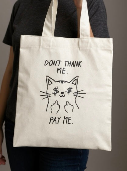 Funny tote bag