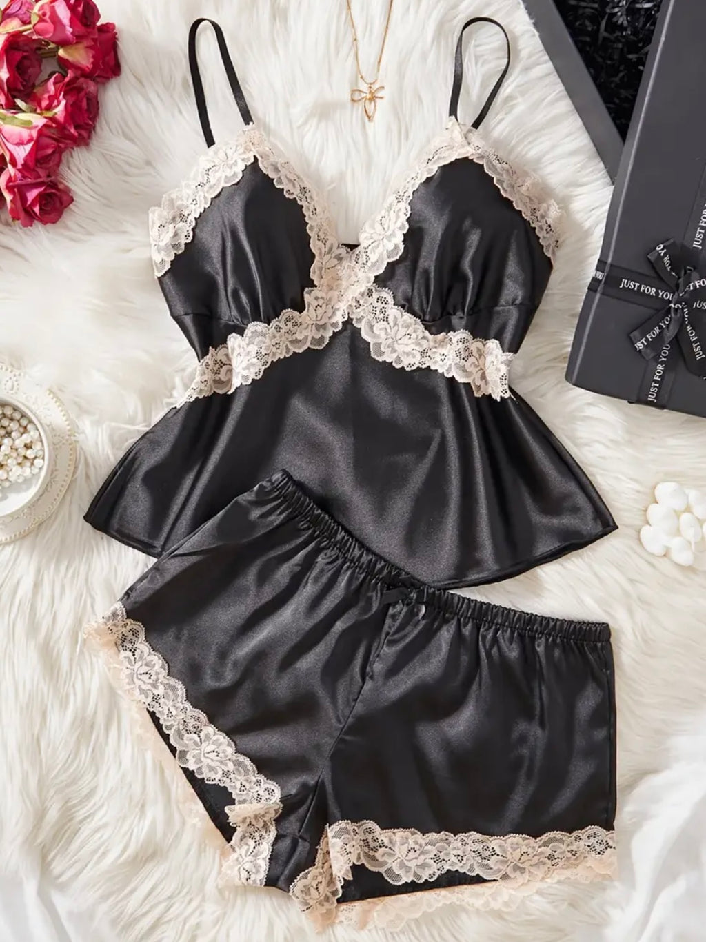 Satin sleepwear set